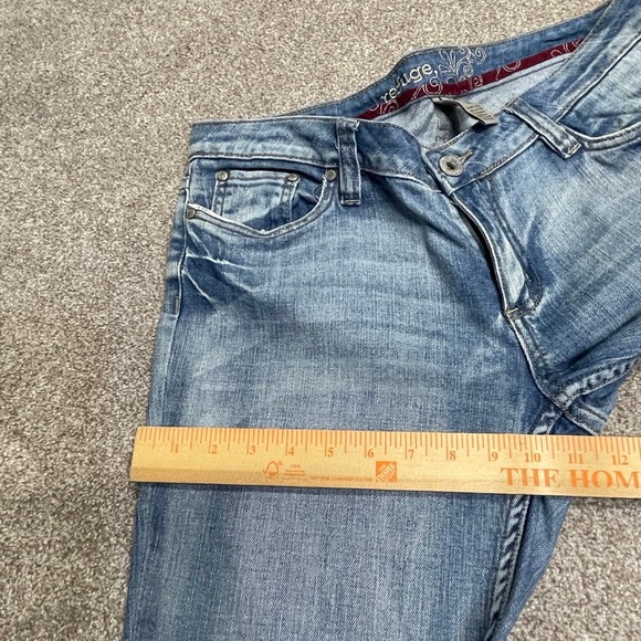 Refuge womens bootcut jeans sz 11R mid rise blue jeans retro Y2K cowgirl rodeo - Picture 6 of 12
